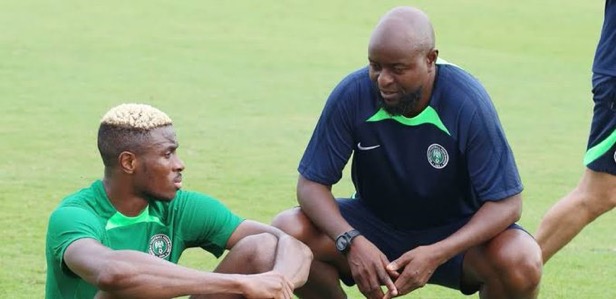 Victor Osimhen, against former Super Eagles coach, Finidi George, no be di immediate priority for di Nigeria Football Federation (NFF).