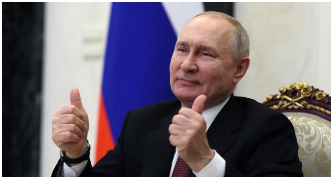 Vladimir Putin has secured another six-year term as Russian president, exit polls showed Sunday.