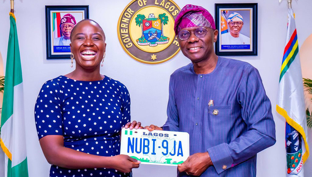 Governor Babajide Sanwo-Olu of Lagos State has appointed a 28-year-old travel content creator, Pelumi Nubi, as the state tourism ambassador.