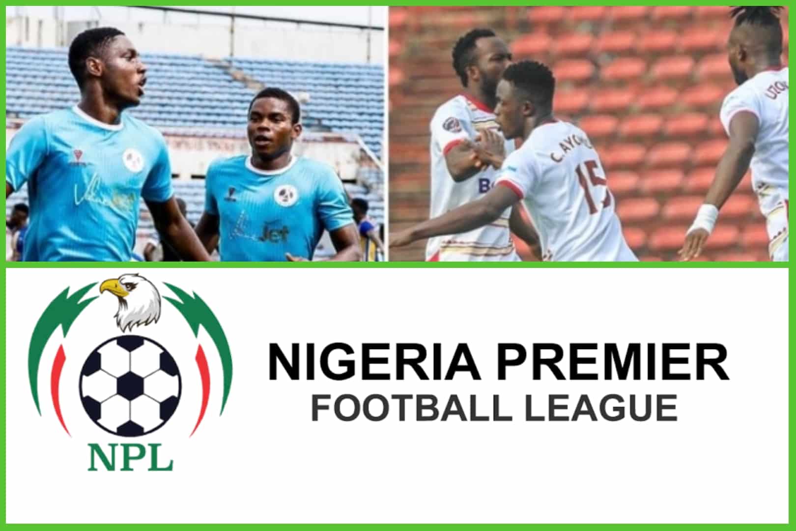 Four teams don qualify for promotion to the Nigeria Premier Football League (NPFL) after dem perform well for the Nigeria National League (NNL) Super 8 playoff.