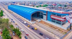 Lagos Governor don launch Red Line rail for commercial use and them don promise more infrastructure