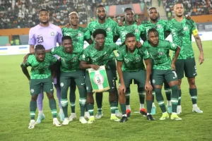 Super Eagles don drop eight places for the latest FIFA world ranking