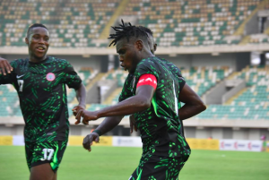 Nigeria don defeat Ghana for Uyo to secure TotalEnergies CHAN 2024 ticket.