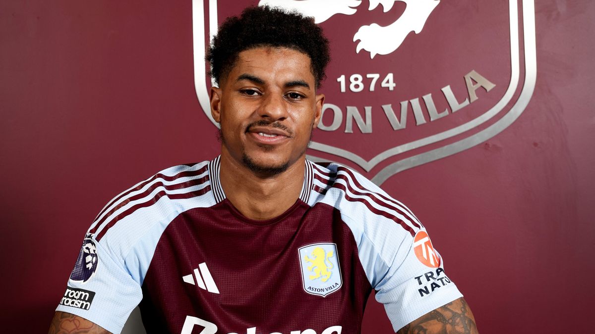 Marcus Rashford don join Aston Villa on loan from Manchester United.