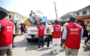 NAFDAC don reopen Onitsha drug market after dem carry out sanitisation operation