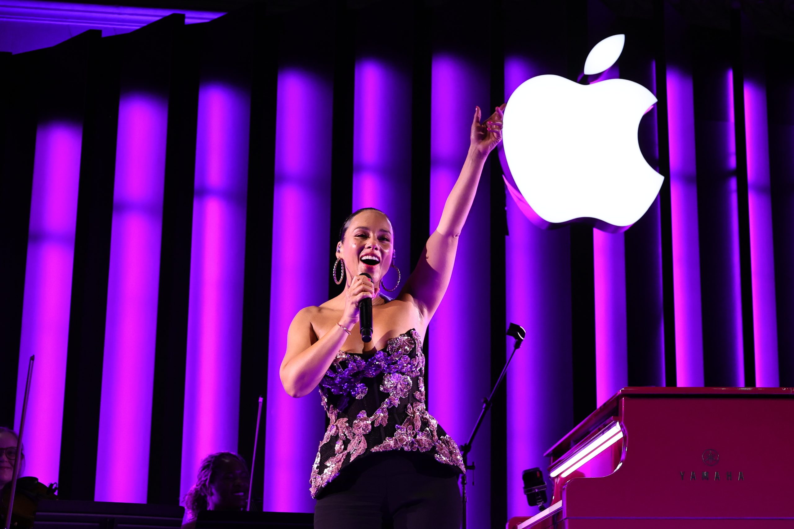 Apple Celebrate 50 Years With Special Alicia Keys Performance for Apple Grand Central